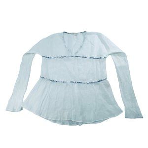 Hem‎ & Thread - White Blouse - Small